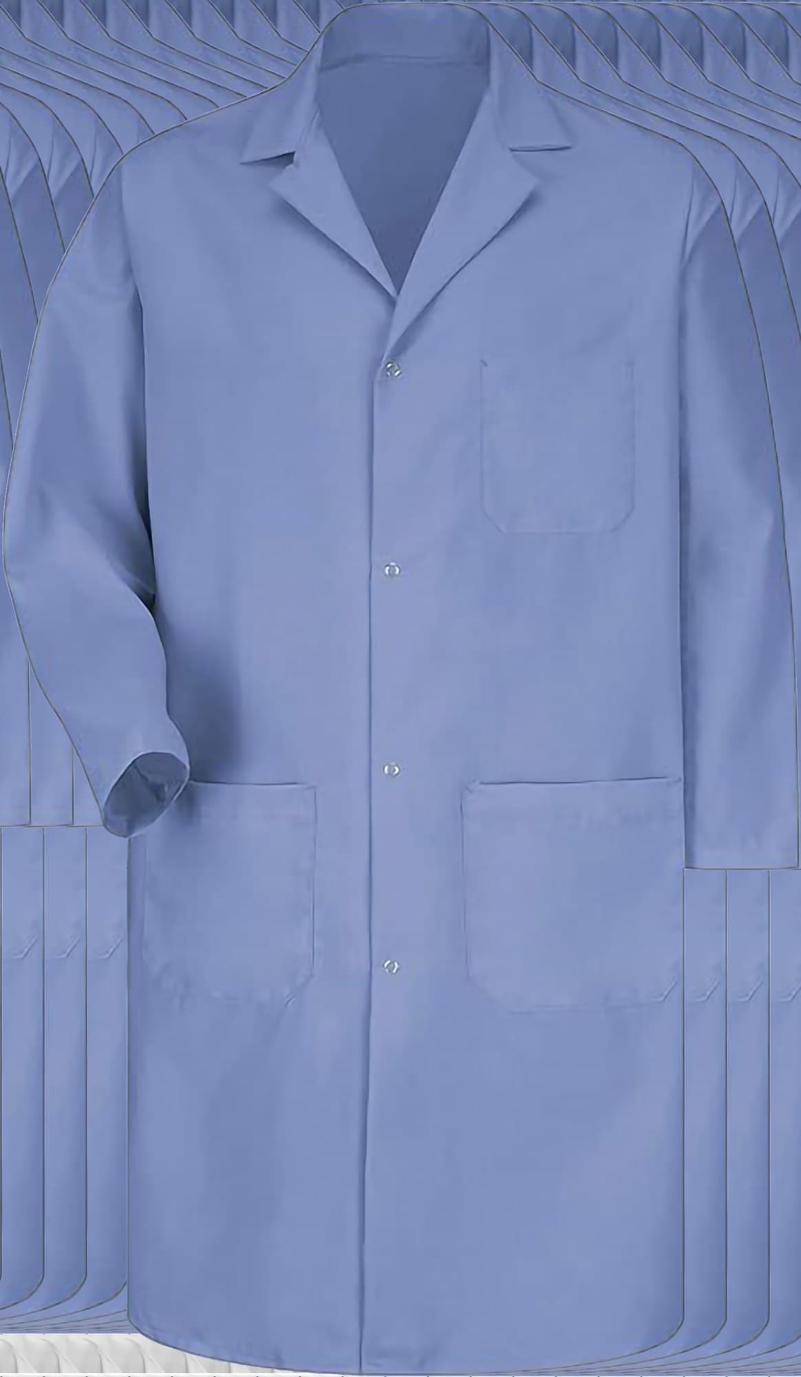 Charcoal Contrast Scrub Top